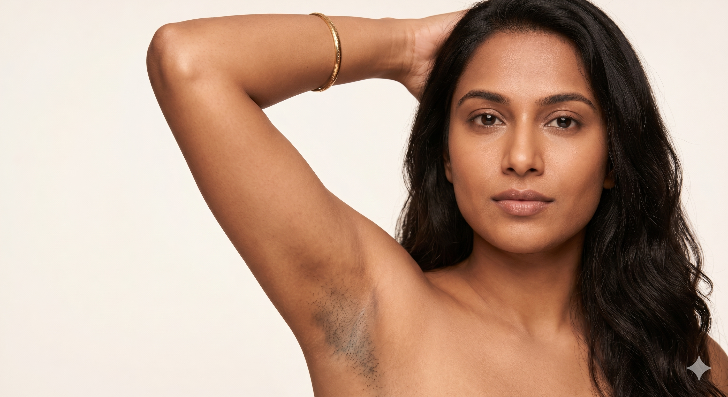 Underarms before